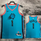 SUNS Booker #1 Blue Top Quality Hot Pressing NBA Jersey