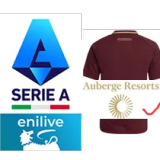 25-26 Roma Home Fans Soccer Jersey*带广告