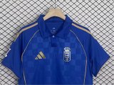 25-26 Real Oviedo Home Fans Soccer Jersey