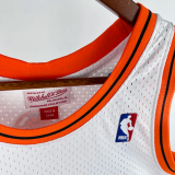 2006-07 Nuggets IVERSON #3 White Retro Top Quality Hot Pressing NBA Jersey