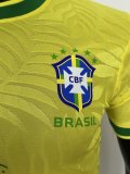 25-26 Brazil Yellow Special Edition Player Version Soccer Jersey