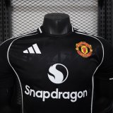 25-26 Man Utd Black Special Edition Player Version Soccer Jersey