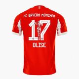 25-26 Bayern  OLISE 17 Special Edition Fans Soccer Jersey（印17星）