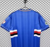 2000-2001 Sampdoria Home Retro Soccer Jersey