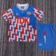 1989-1990 Aja× Away Retro Kids Soccer Jersey
