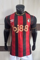 25-26 Bournemouth Home Player Version Soccer Jersey