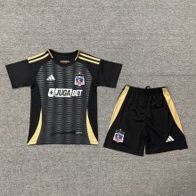 25-26 Colo-Colo Away Kids Soccer Jersey