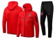 22-23 ATM Red Hoodie Jacket Tracksuit#F390