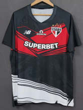 25-26 Sao Paulo Red Black Training shirts