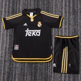 1999-2001 RMA Away Retro Kids Soccer Jersey