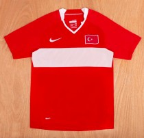 2008 Turkey  Home Retro Soccer Jersey