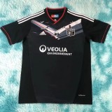 2000-2001 Lyon Away Black Retro Soccer Jersey