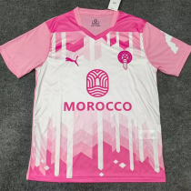 25-26 Morocco Pink White Special Edition Training shirts 1:1 Thai Quality 25-26 Morocco Pink White Special Edition Training shirts 1:1 Thai Quality