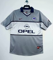 2000-2001 PSG Paris Away Retro Soccer Jersey
