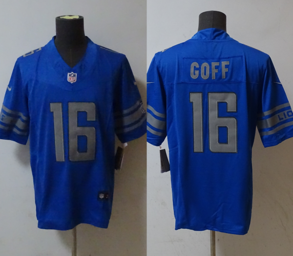 2025 NFL Lions New Pattern Jersey