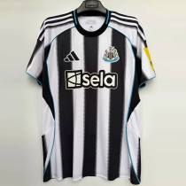 25-26 Newcastle Home Fans Soccer Jersey