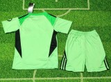 25-26 RMA Green GoalKeeper Kids Soccer Jersey