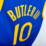 22-23 WARRIORS BUTLERIII #10 Blue Top Quality Hot Pressing NBA Jersey (V领)