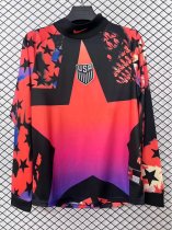 25-26 USA GoalKeeper Long sleeve Fans Soccer Jersey