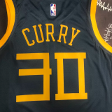 2018 WARRIORS CURRY #30 Black Gray Top Quality Hot Pressing NBA Jersey