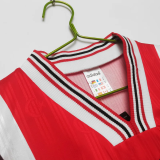 1996 Turkey Red Retro Soccer Jersey