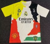 25-26 RONALDO #7 Special Edition Fans Soccer Jersey*黄白衣领