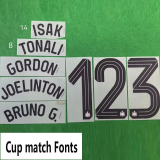 25-26 Newcastle Away Fans Soccer Jersey