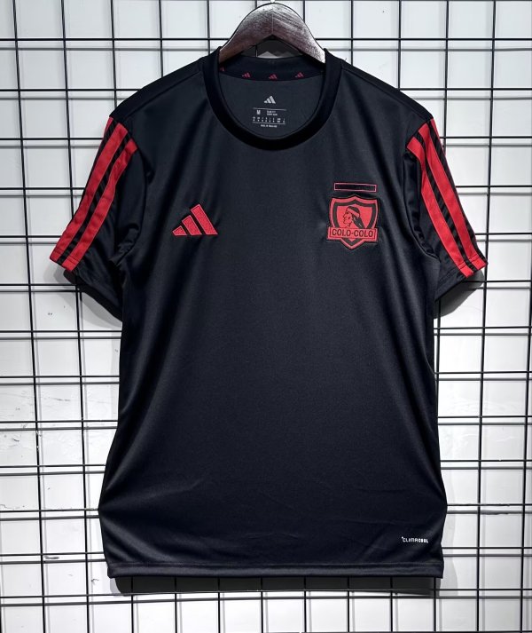 25-26 Colo-Colo Black Training Shirts