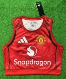 25-26 Man Utd Home Women Yoga Vest (女)