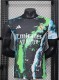 25-26 RMA Black Green Special Edition Player Version Soccer Jersey