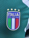 25-26 Italy Green Player Version Training shirts