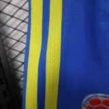 2026 Colombia Blue Player Version Shorts Pants (球员短裤)