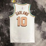 22-23 Kings GARLAND #10 White City Edition Top Quality Hot Pressing NBA Jersey