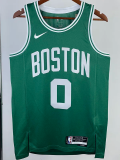 22-23 CELTICS TATUM #0 Green Top Quality Hot Pressing NBA Jersey