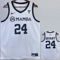 2023 LAKERS BRYANT #24 White MAMBA Top Quality Hot Pressing NBA Jersey 2023 LAKERS BRYANT #24 White MAMBA Top Quality Hot Pressing NBA Jersey