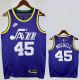23-24 JAZZ MITCHELL #45 purple Top Quality Top Quality Hot Pressing NBA Jersey (Retro Logo)