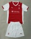 25-26 Stade Reims Home Kids Soccer Jersey