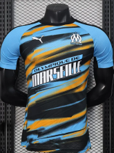 25-26 Marseille Yellow Blue Special Edition Player Version Training shirts