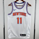 2018-19 KNICKS BRUNSON #11 White Top Quality Hot Pressing NBA Jersey