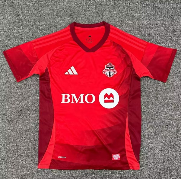 25-26 Toronto FC Home Fans Soccer Jersey