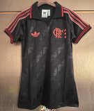 25-26 Flamengo Black Retro Version Women Fans Training shirts