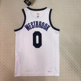 22-23 LAKERS WESTBROOK #0 White City Edition Top Quality Hot Pressing NBA Jersey
