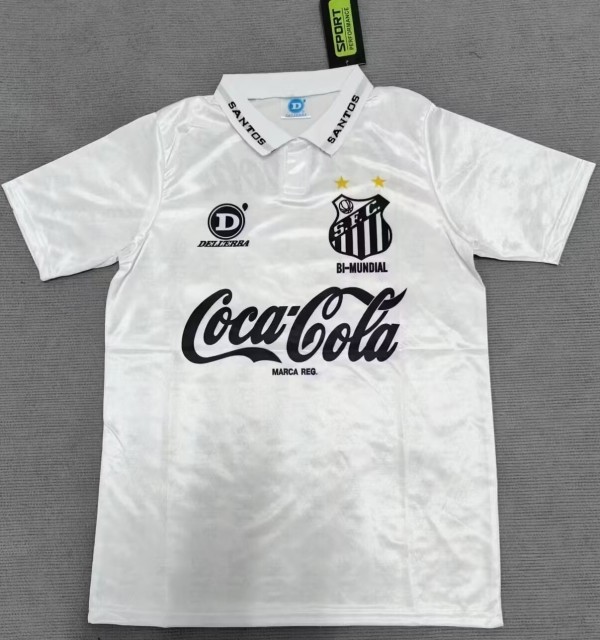 1993-1994 Santos FC Home Retro Soccer Jersey