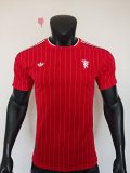 25-26 Man Utd Red Casual Edition Player Version Training shirts