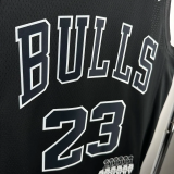 BULLS JORDAN #23 Black Glory Edition Top Quality Hot Pressing NBA Jersey