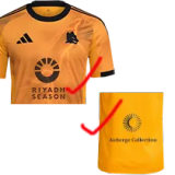 25-26 Roma Away Player Version Soccer Jersey