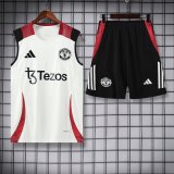 25-26 Man Utd High Quality Tank Top And Shorts Suit