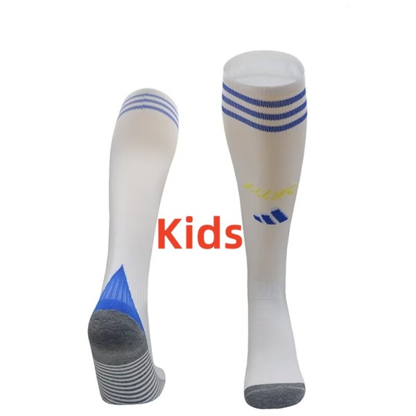 25-26 Leeds United Home Kids Socks