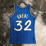 1995 Magic O'NEAL #32 Blue Retro Top Quality Hot Pressing NBA Jersey