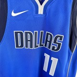 2023 Dallas Mavericks IRVING#11 Blue Top Quality Hot Pressing Kids NBA Jersey